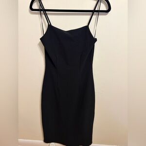 Dry Goods Black Spaghetti Strap Dress